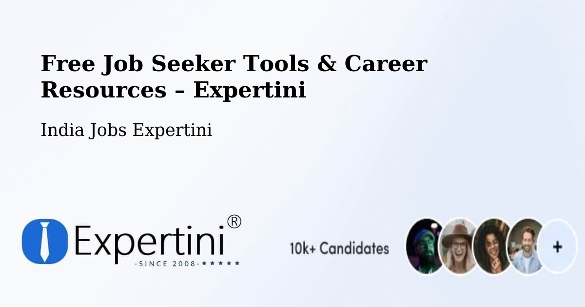 Free Job Seeker Tools & Career Resources – Pollachi - Pollachi, India Jobs Expertini