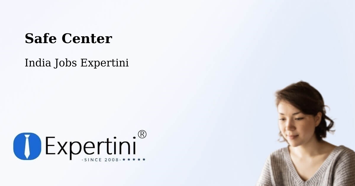 Safety Center – Pollachi - India Jobs Expertini